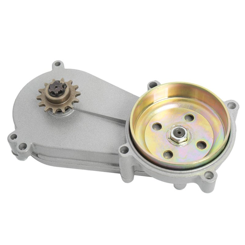 NovelBee Motorcycle Transmission Gear Box for 47CC 49CC 2-Stroke Engine Mini Pocket Bike (Silver) - Image 1